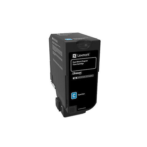 Lexmark Cyan Return Program Toner Cartridge (3000 Yield)