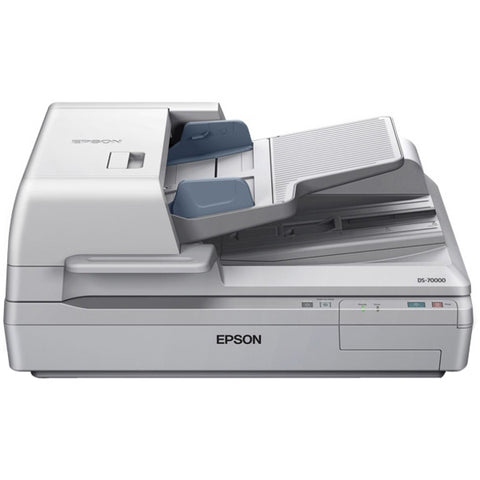 Epson Epson WorkForce DS-70000 - Document scanner - CCD - Duplex - Legal - 600 dpi x 600 dpi - up to 70 ppm (mono) / up to 70 ppm (color) - ADF (200 sheets) - up to 8000 scans per day - USB 2.0