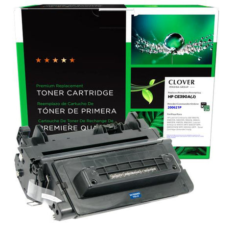 Clover Technologies Group, LLC Remanufactured Extended Yield Toner Cartridge for HP CE390A (HP 90A)