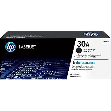 HP 30A (CF230A) Black Original LaserJet Toner Cartridge (1600 Yield)